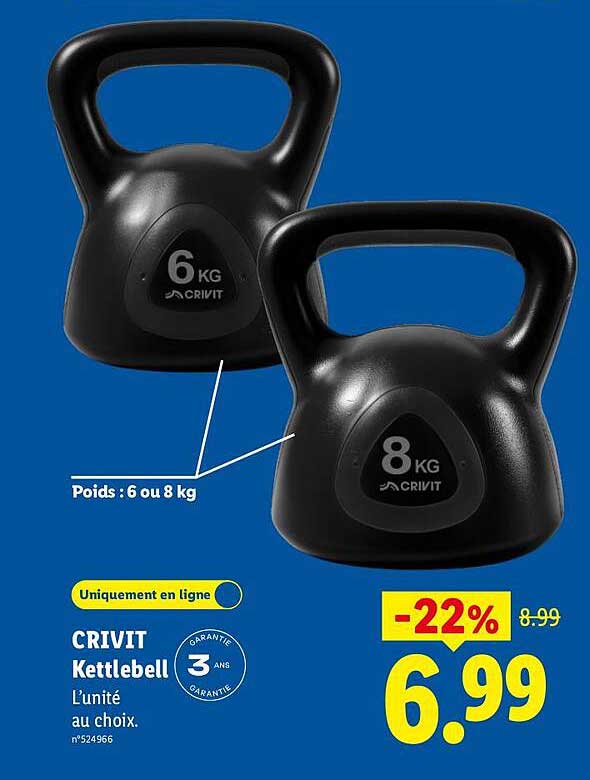 CRIVIT Kettlebell