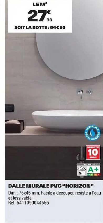 DALLE MURALE PVC "HORIZON"