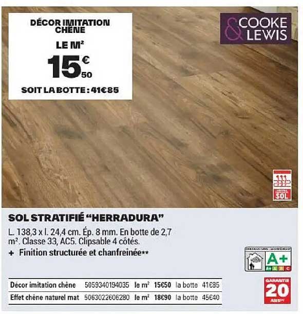 DÉCOR IMITATION CHÊNE