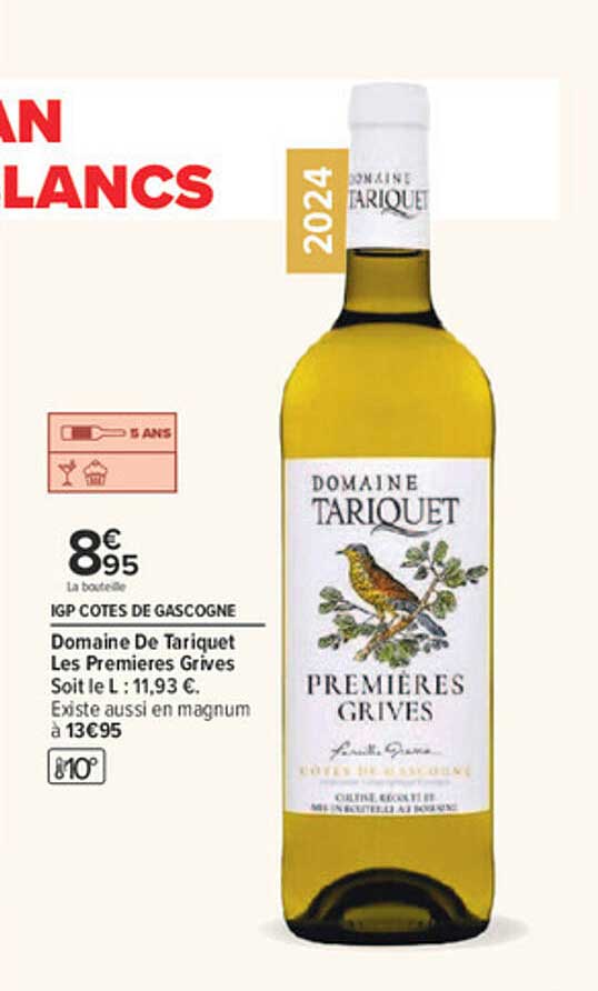 Domaine De Tariquet Les Premières Grives