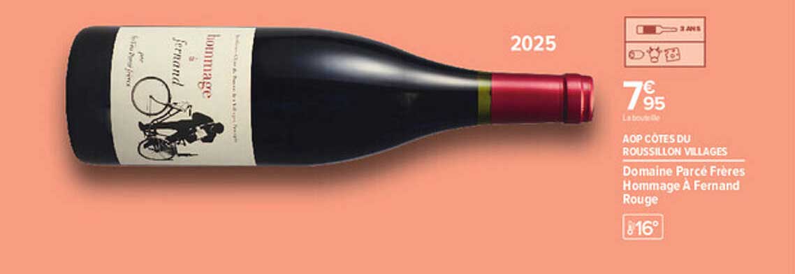 Domaine Parcé Frères Hommage À Fernand Rouge