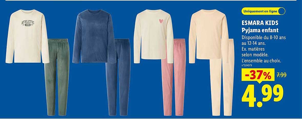 ESMARA KIDS Pyjama enfant