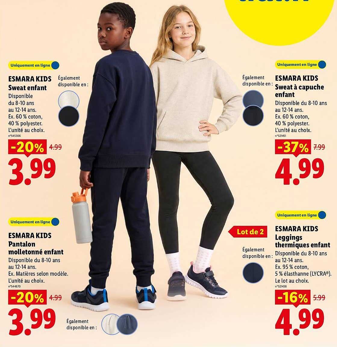 ESMARA KIDS Sweat enfant