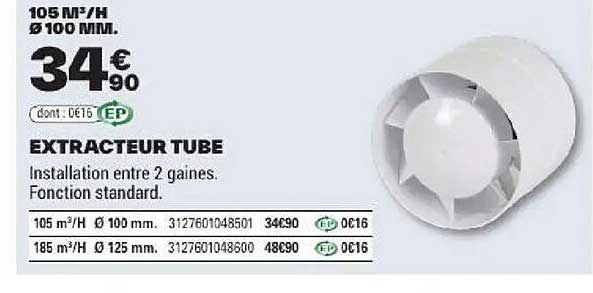 EXTRACTEUR TUBE