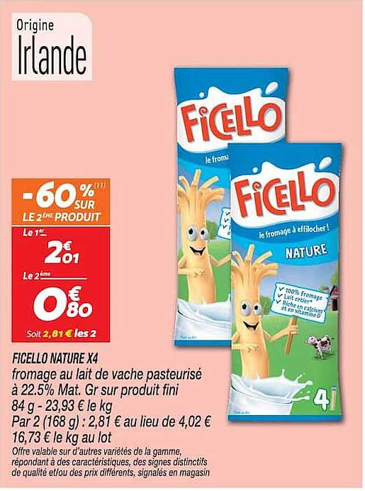FICELLO NATURE X4