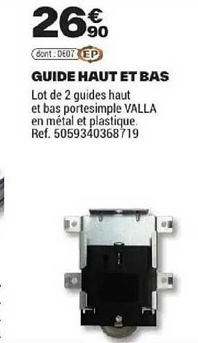GUIDE HAUT ET BAS