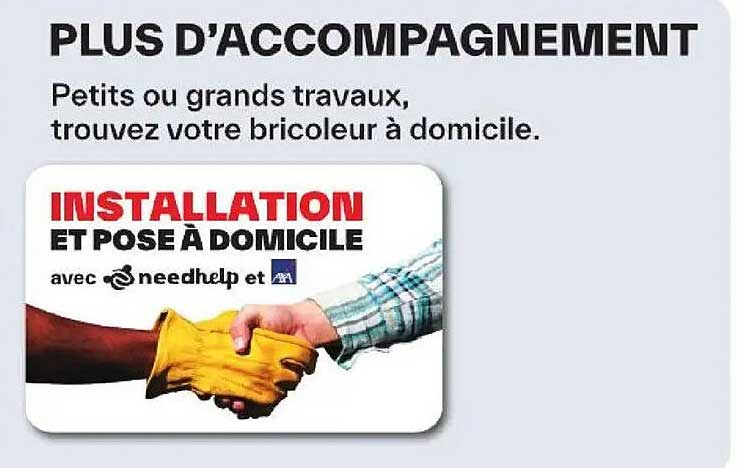 INSTALLATION ET POSE À DOMICILE