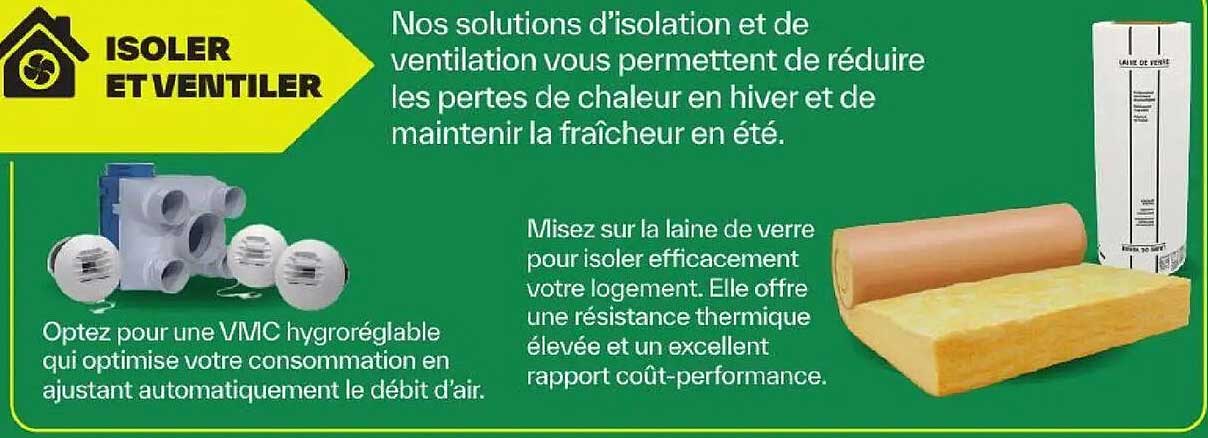 ISOLER ET VENTILER