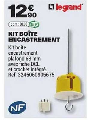 KIT BOÎTE ENCASTREMENT