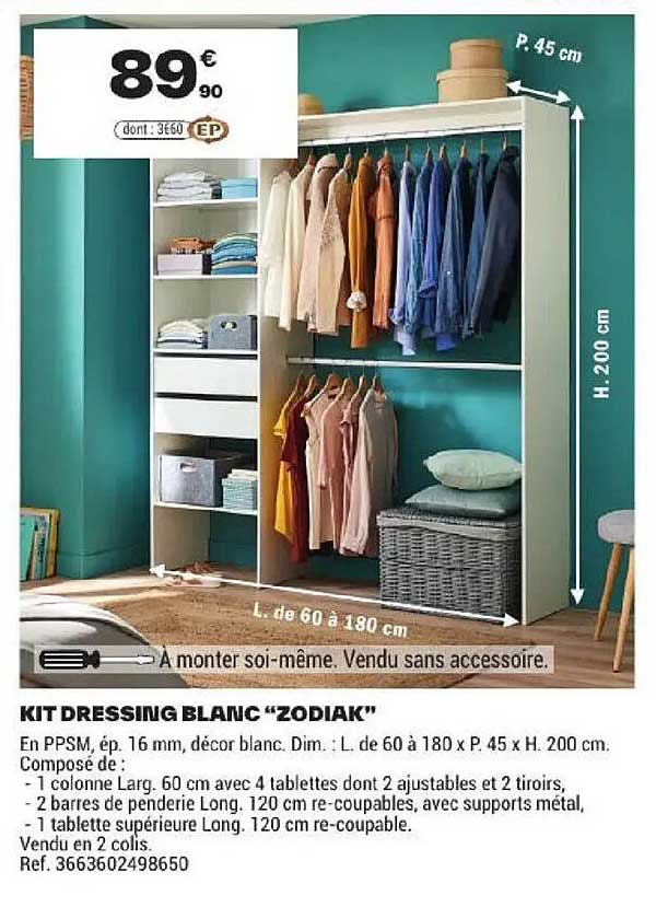 KIT DRESSING BLANC “ZODIAK”