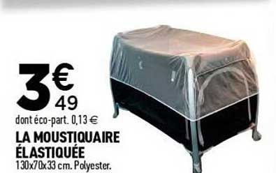 LA MOUSTIQUAIRE ÉLASTIQUÉE