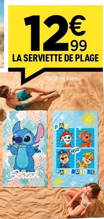 LA SERVIETTE DE PLAGE
