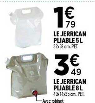 LE JERRICAN PLIABLE 5 L
