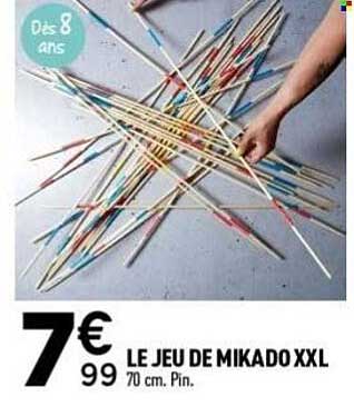 LE JEU DE MIKADO XXL