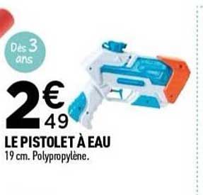 LE PISTOLET À EAU