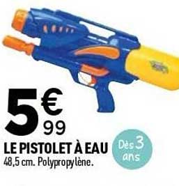 LE PISTOLET À EAU