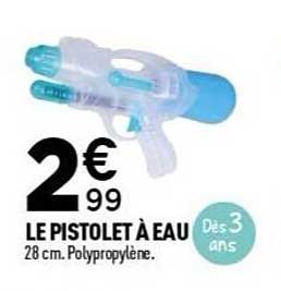 LE PISTOLET À EAU