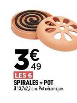 LES 6 SPIRALES + POT
