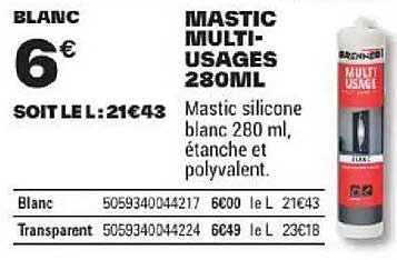 MASTIC MULTI-USAGES 280ML