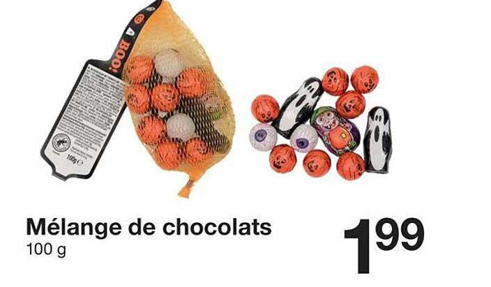 Mélange de chocolats