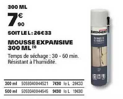 MOUSSE EXPANSIVE 300 mL