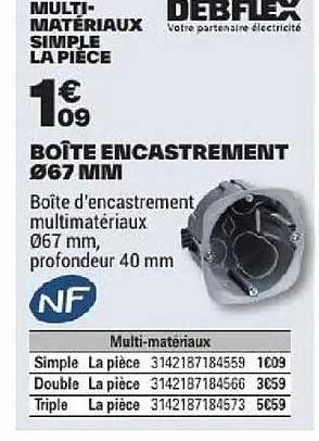 MULTI-MATERIAUX SIMPLE LA PIECE