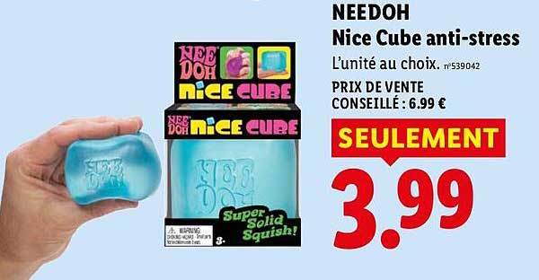 NEEDOH Nice Cube anti-stress