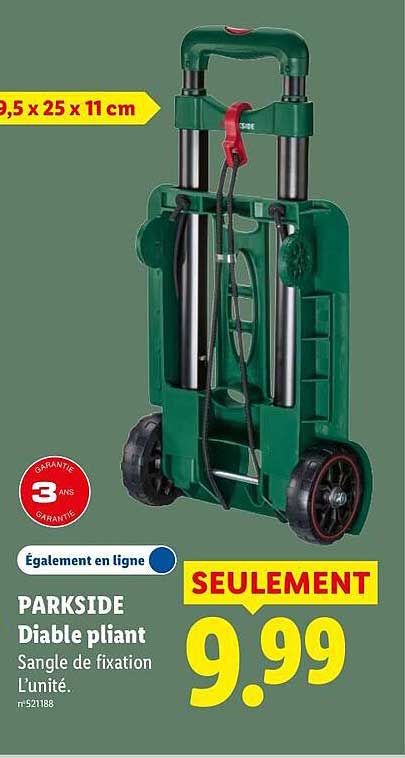 PARKSIDE Diable pliant