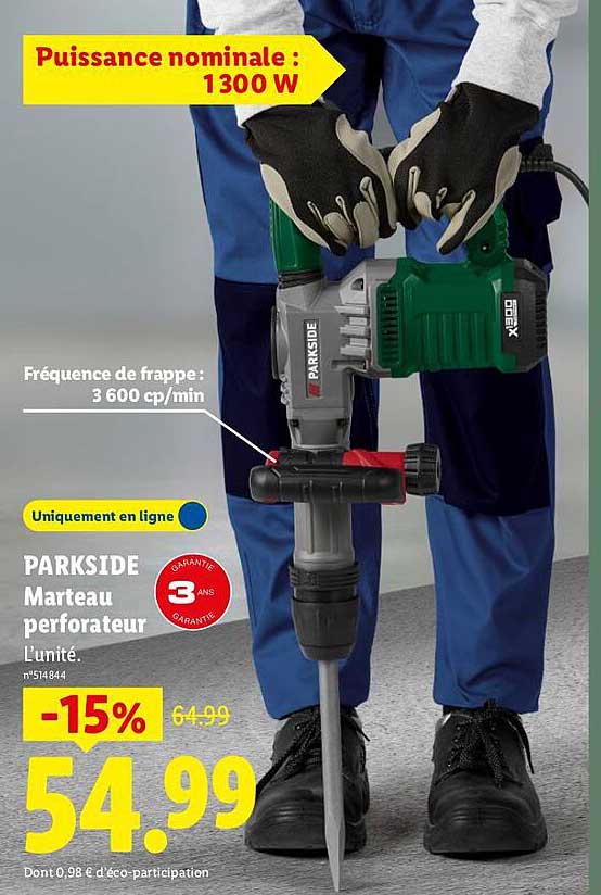 PARKSIDE Marteau perforateur