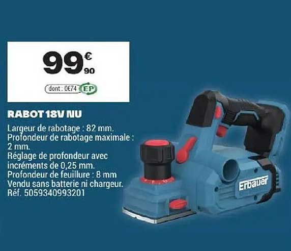 RABOT 18V NU