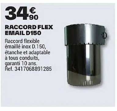 RACCORD FLEX EMAIL D150