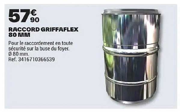 RACCORD GRIFFAFLEX 80 MM