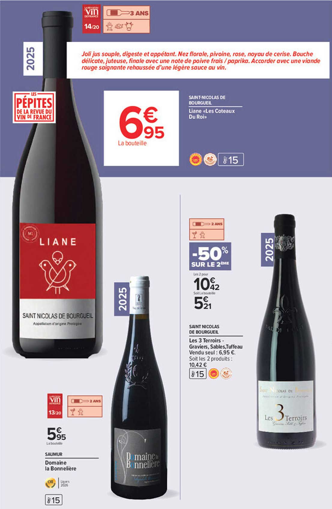 Saint-Nicolas de Bourgueil Liane «Les Coteaux Du Roi»