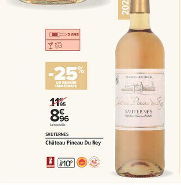 SAUTERNES Château Pineau Du Rey
