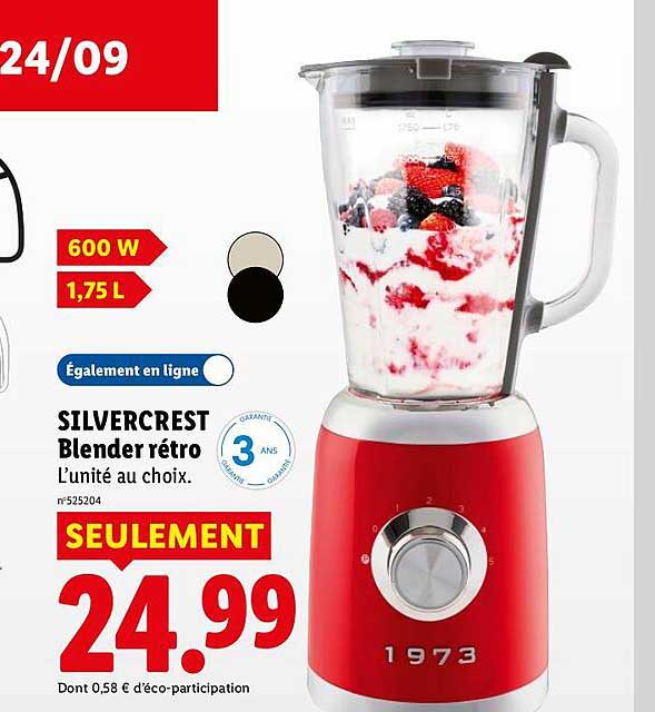 SILVERCREST Blender rétro