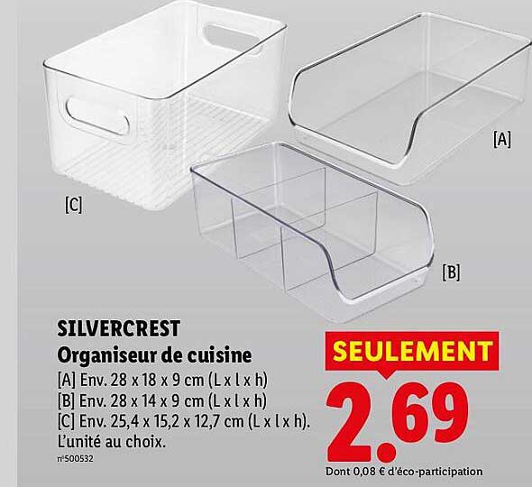 SILVERCREST Organiseur de cuisine