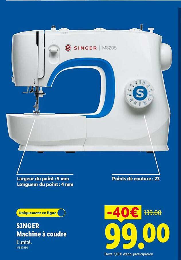 SINGER Machine à coudre