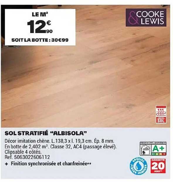 SOL STRATIFIÉ “ALBISOLA”