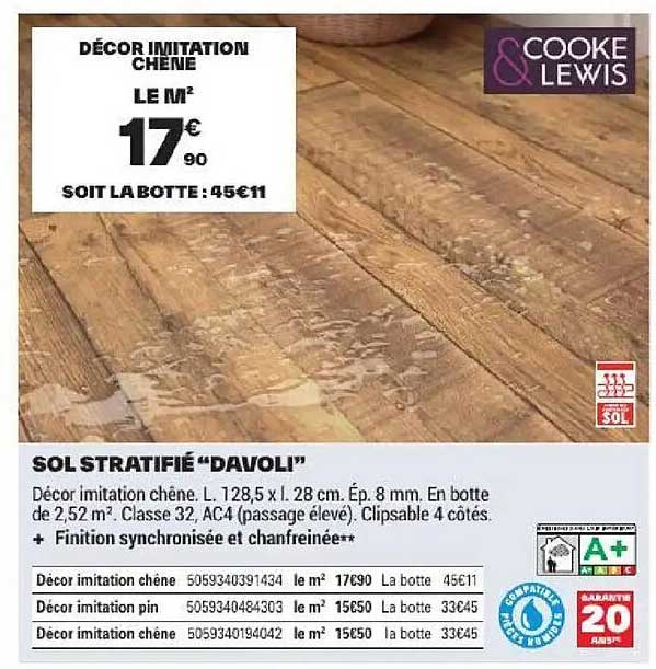 SOL STRATIFIÉ “DAVOLI”