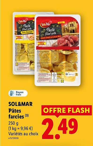SOL&MAR Pâtes farcies (3)