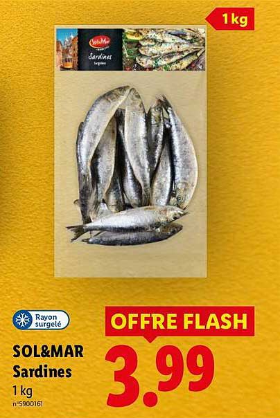 SO&MAR Sardines 1 kg