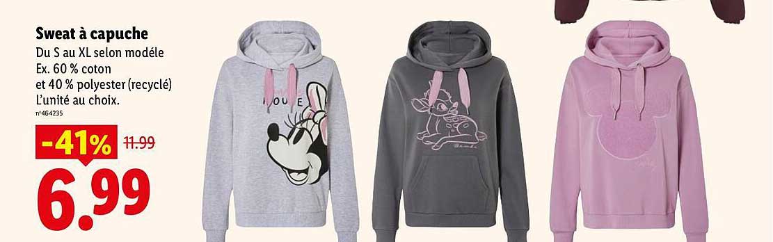 Sweat à capuche