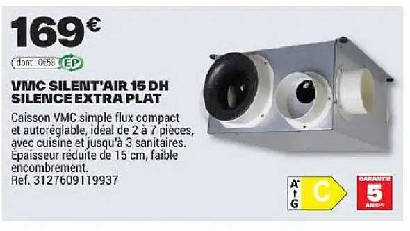 VMC SILENT'AIR 15 DH SILENCE EXTRA PLAT