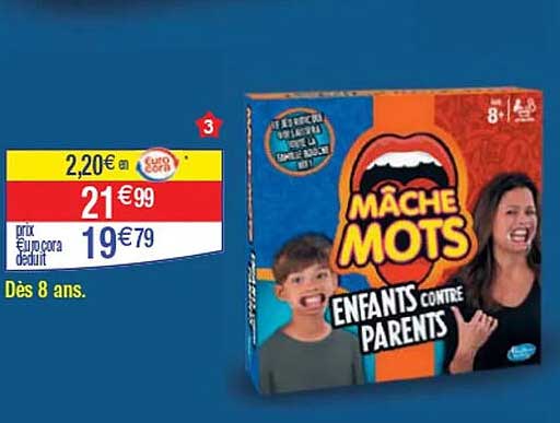 Mâche Mots Enfants contre Parents