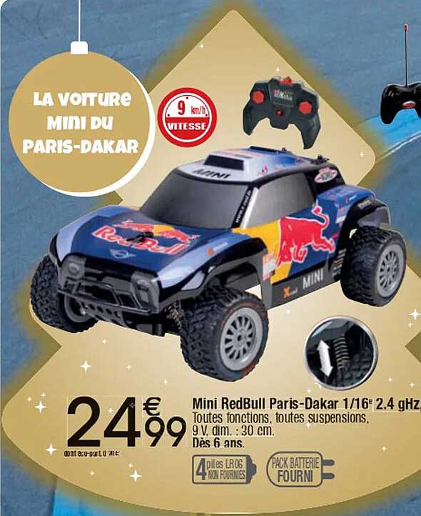 Mini RedBull Paris-Dakar 1/16" 2.4 GHz