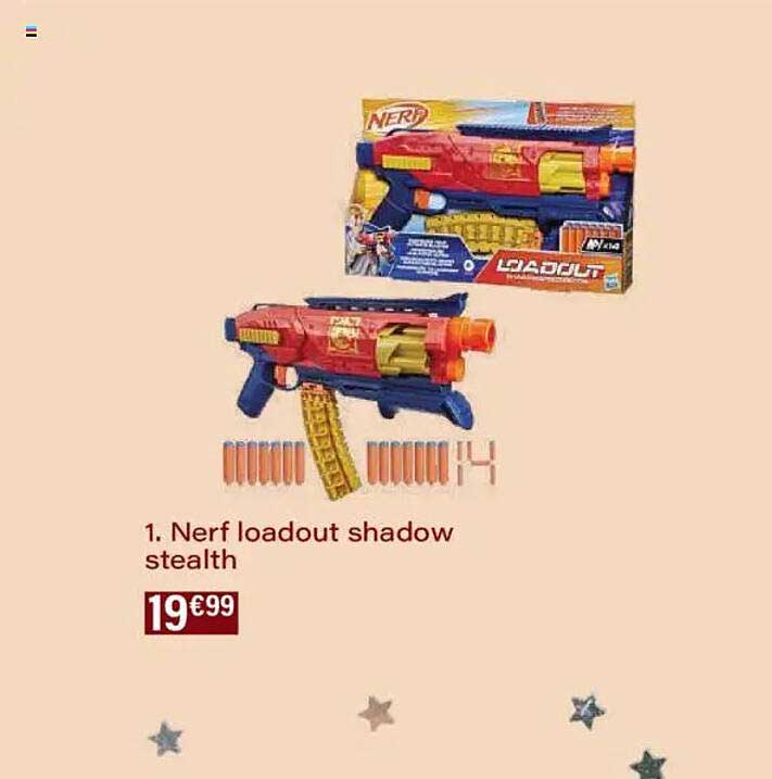 1. Nerf loadout shadow stealth