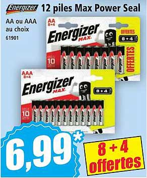 12 piles Max Power Seal