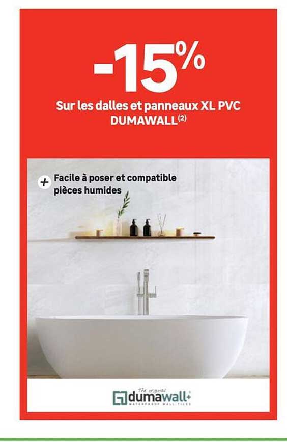 -15% Sur les dalles et panneaux XL PVC DUMAWALL(2)