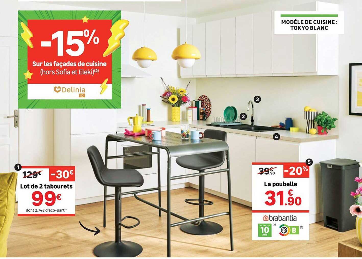 -15% Sur les façades de cuisine (hors Sofia et Eleki)