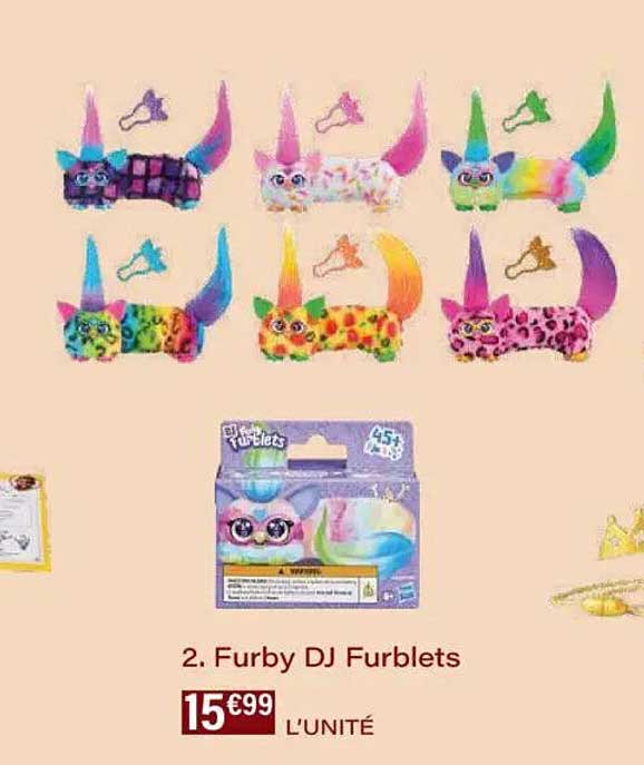 2. Furby DJ Furblets